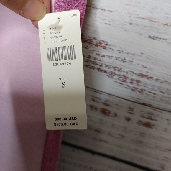 Anthropologie Daily Practice Pink Leggings XS/S - Picture 5 of 8